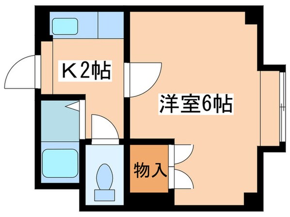 ペントハウス札幌の物件間取画像